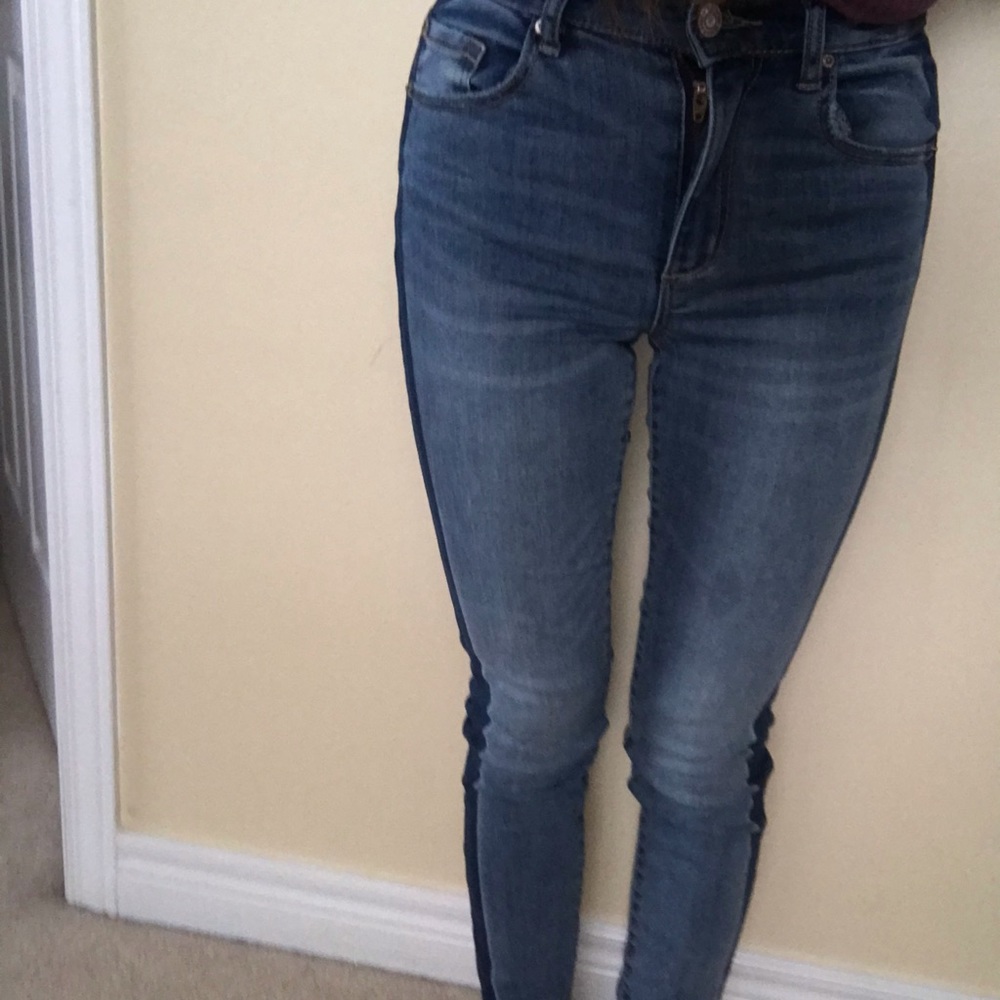 STRIPED JEANS - Picture 4 of 5